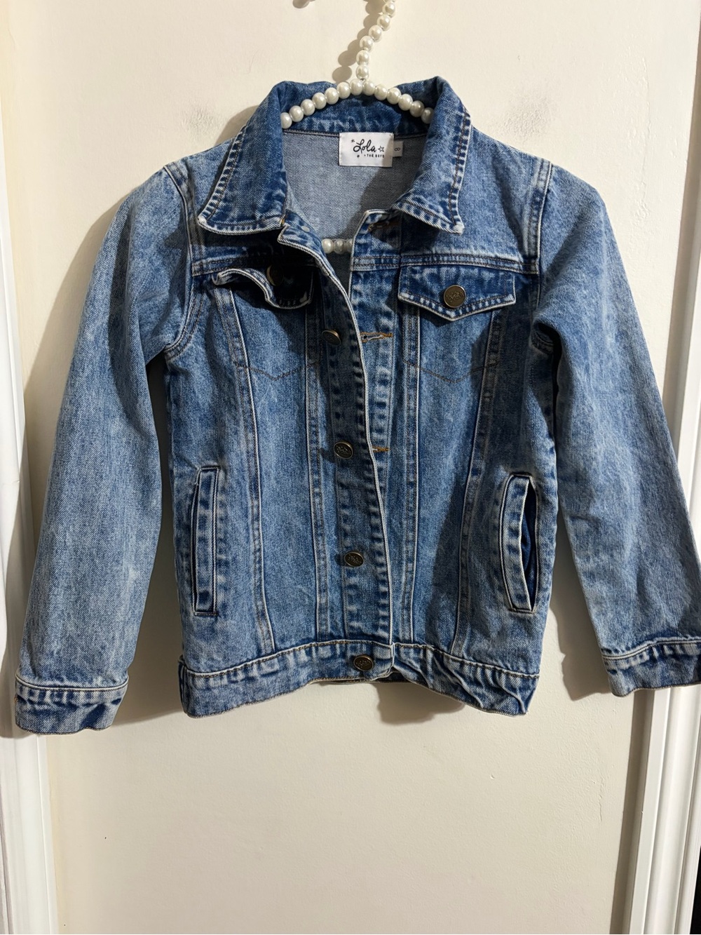 Lola + The Boys Light Blue Denim Jean Jacket